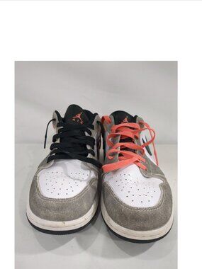 Air Jordan 1 Low SE Craft Suede White Gray Peach Sneakers Men's Size 10.5